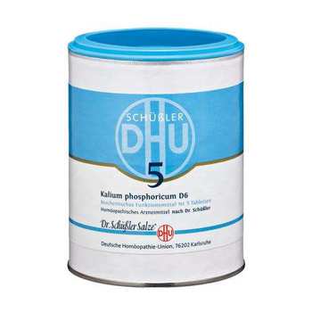 BIOCHEMIE DHU 5 Kalium phosphoricum D 6 Tabletten