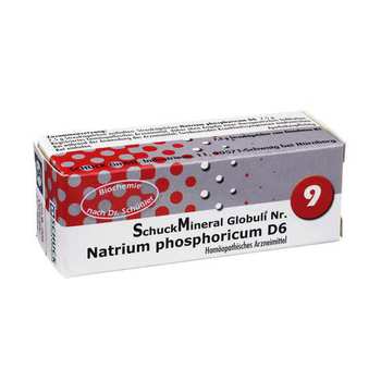 SCHUCKMINERAL Globuli 9 Natrium phosphoricum D6