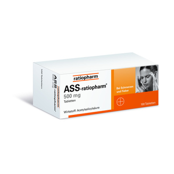 ASS ratiopharm 500 mg Tabletten