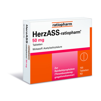 HERZASS ratiopharm 50 mg Tabletten