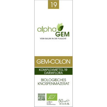 AlphaGem GC 19 GEM-COLON biologisches Knospenmazerat
