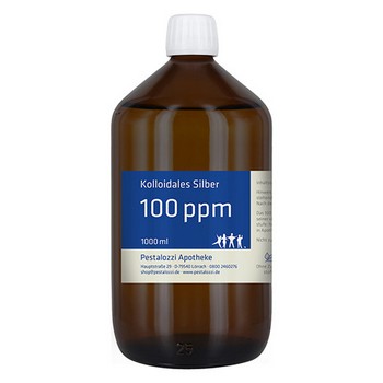 Kolloidales Silber (Silberwasser) 100 ppm
