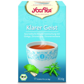 YOGI TEA Klarer Geist Bio Filterbeutel