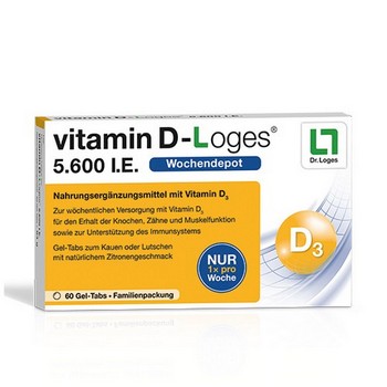 VITAMIN D-LOGES 5.600 I.E. Kautabl.Familienpackung