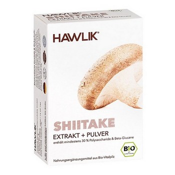 BIO SHIITAKE Extrakt+Pulver Kapseln