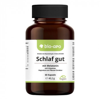 BIO-APO Schlaf gut mit Melatonin Kapseln