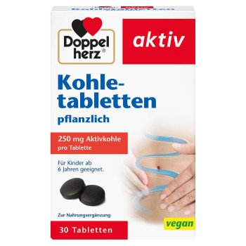 DOPPELHERZ Kohletabletten