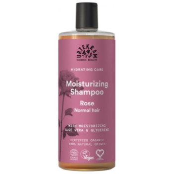 URTEKRAM Rose moisturizing Shampoo