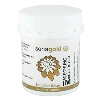 SCHÜSSLER SALZ Nr.3-8-10-21 D 6 IM-Mischung Tabl.