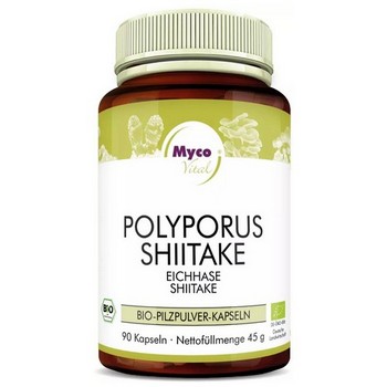 POLYPORUS SHIITAKE Bio Pilzpulver-Kapseln