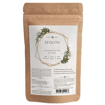 ZEOLITH PULVER 95% Klinoptilolith Nordic Pure