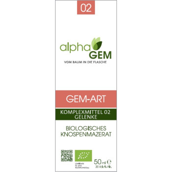 AlphaGem GC 02 GEM-ART biologisches Knospenmazerat